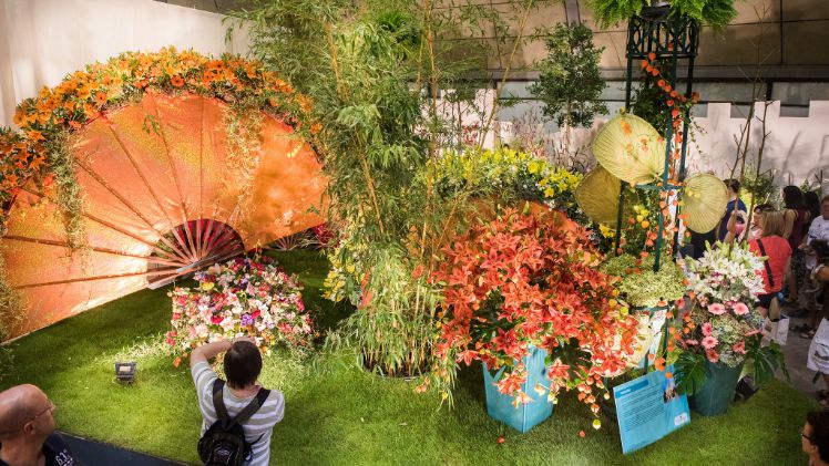 圖爾恩國際園藝博覽會,圖爾恩國際園藝博覽會現場，花園展現場